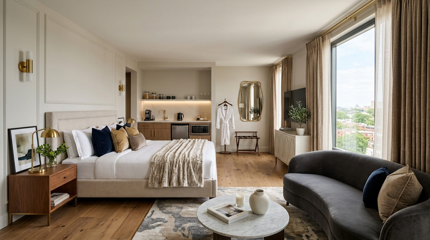 Studio Room with Air-Purifier at Hotel Grand Godwin with city views